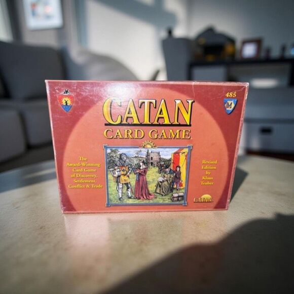 2005 Catan Card Game 485 Revised Edition by Mayfair Games  COMPLETE - Picture 1 of 5